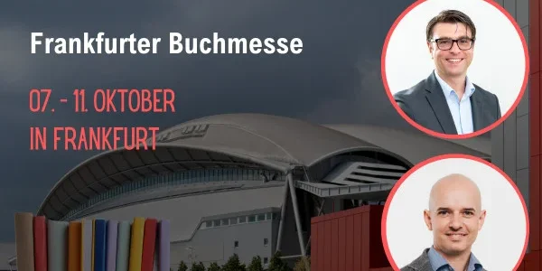 Treffen Sie uns auf der Frankfurter Buchmesse vom 7.-11. Oktober 2026