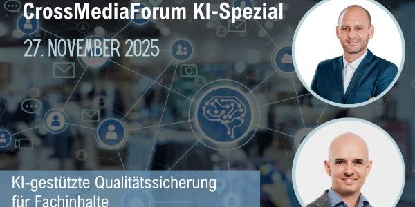 CrossMediaForum KI-Spezial 2025