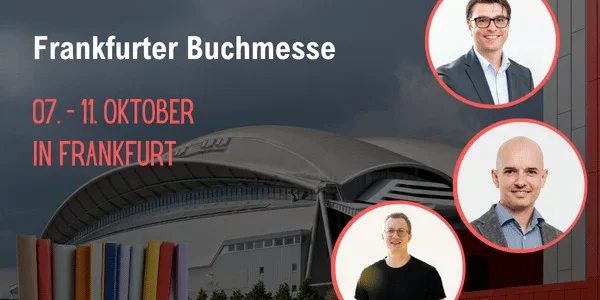 Treffen Sie uns auf der Frankfurter Buchmesse vom 7.-11. Oktober 2026